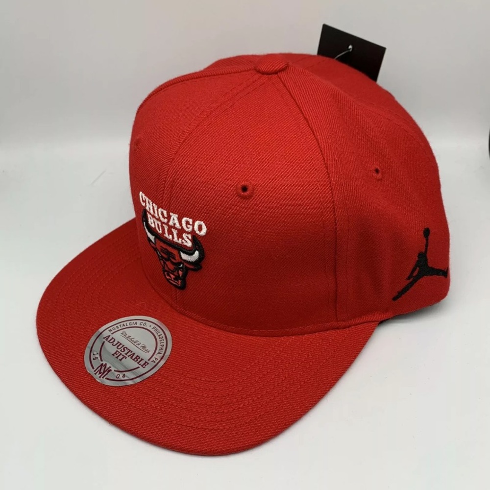 Air Jordan‎ x Chicago Bulls Jumpman Mitchell & Ness Hat Snap back Cap